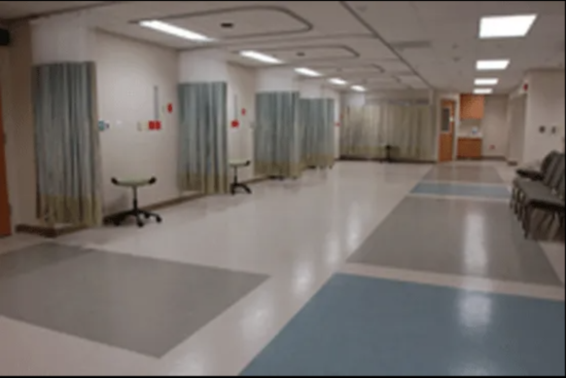Sheet Vinyl Flooring in Bakersfield, CA healthcare facility